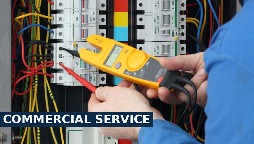 Commercial service electrical services Woolwich